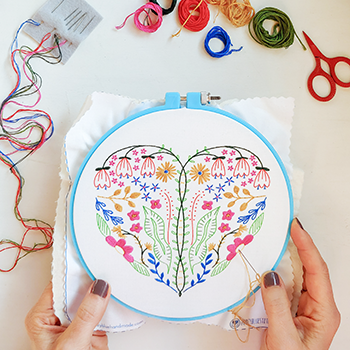 Embroidery kits