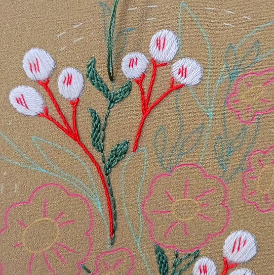 morning glow embroidery kit