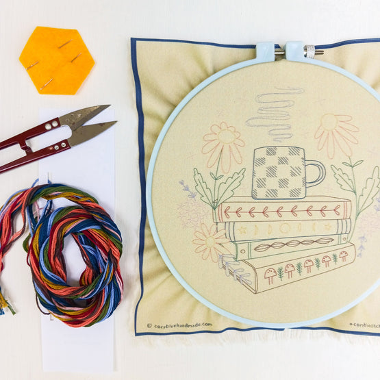 book nook embroidery kit