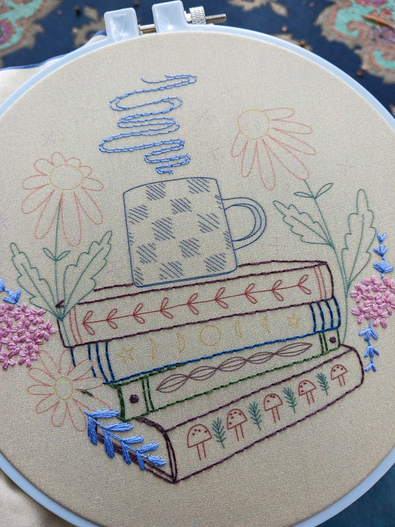 book nook embroidery kit