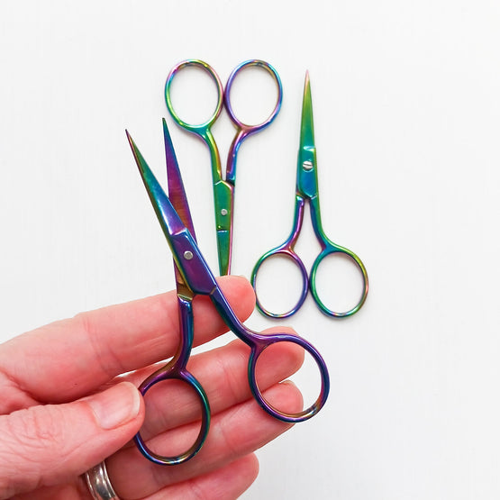 rainbow scissors