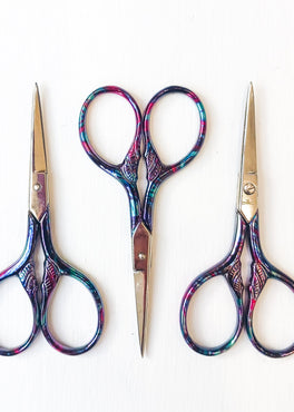 marbleized scissors