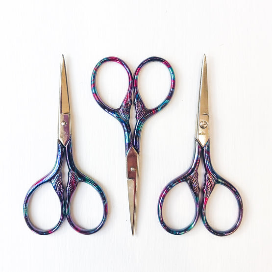 marbleized scissors