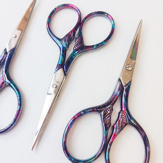 marbleized scissors