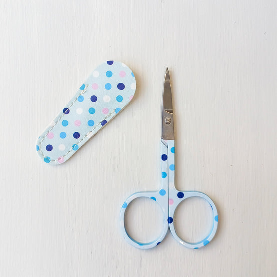polka dot scissors