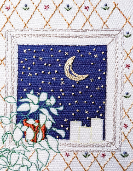 sweet dreams embroidery kit