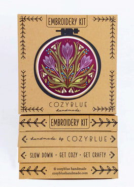 early bloomer embroidery kit