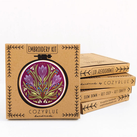 early bloomer embroidery kit