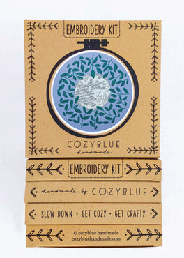 i see the moon embroidery kit