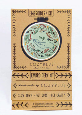 nurture nature embroidery kit