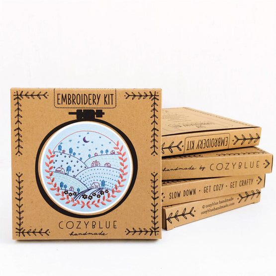 rolling hills embroidery kit