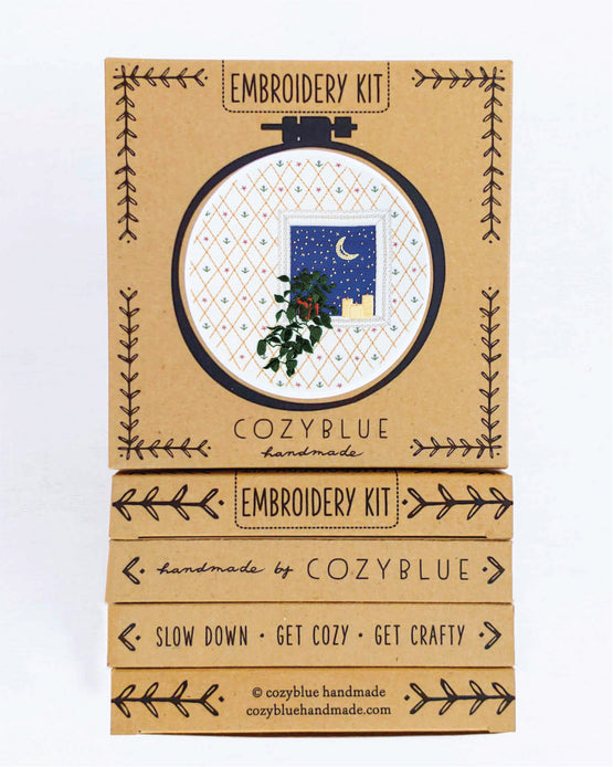 sweet dreams embroidery kit