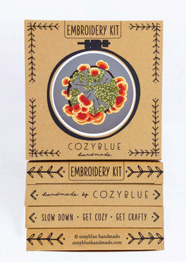 wildlife embroidery kit