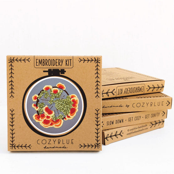 wildlife embroidery kit