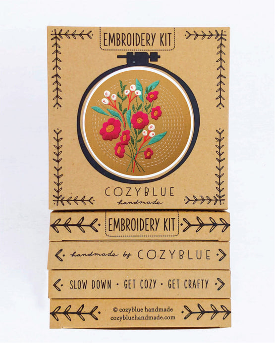 morning glow embroidery kit