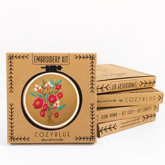 morning glow embroidery kit