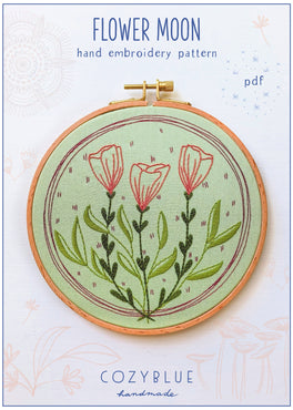 flower moon PDF pattern