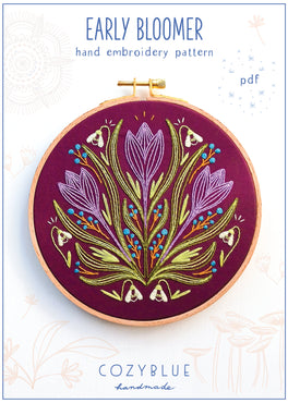 early bloomer PDF pattern