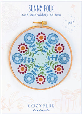 sunny folk PDF pattern