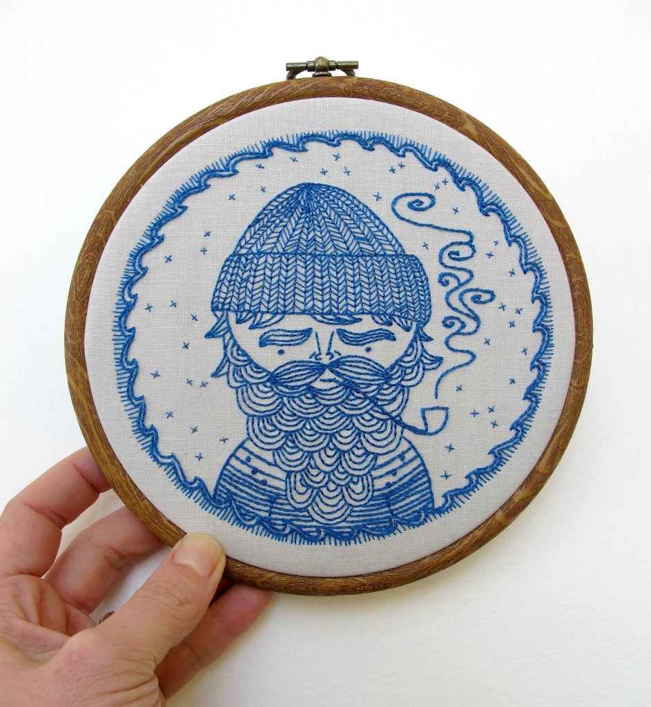 Captain's Wife - Iron-on Embroidery Patterns by Cozyblue