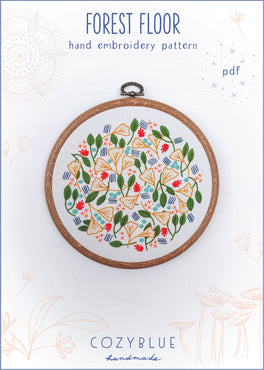 forest floor PDF pattern