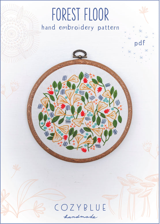 forest floor PDF pattern
