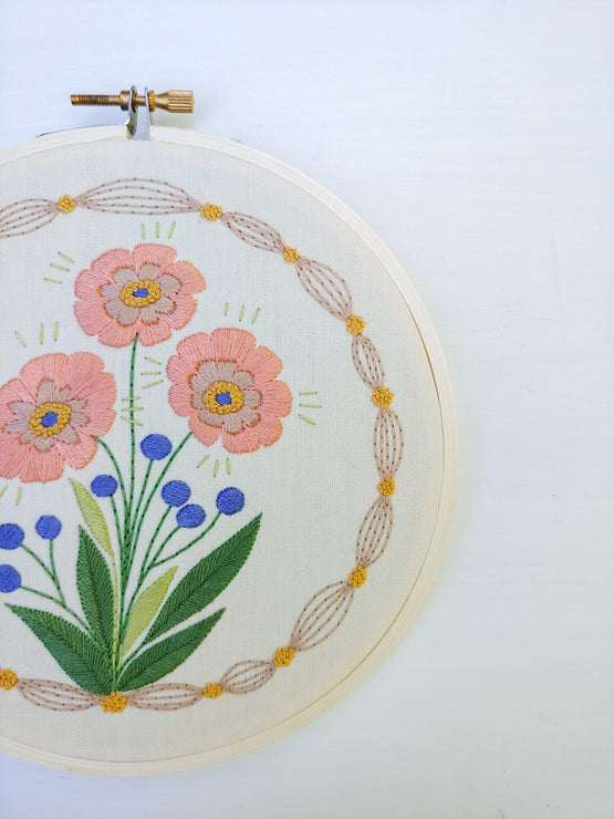 true bloom embroidery kit