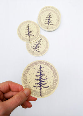 moonlight pine sticker