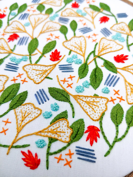 forest floor PDF pattern