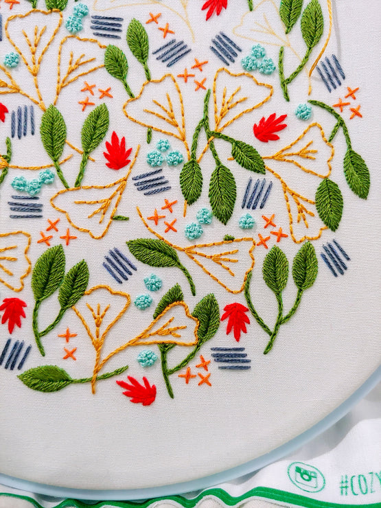 forest floor PDF pattern
