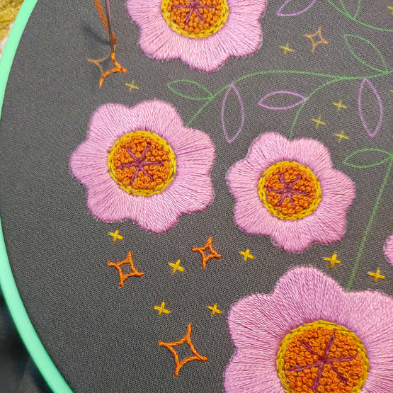 enchanted embroidery kit