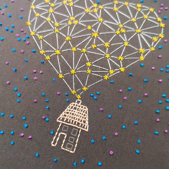 stargazing embroidery kit