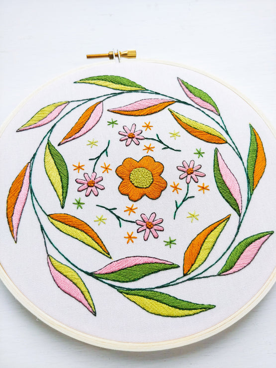 mellow mood embroidery kit