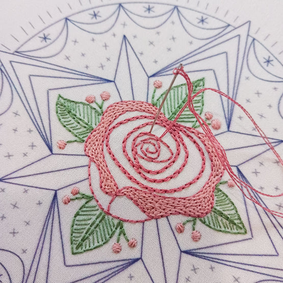 compass rose PDF pattern