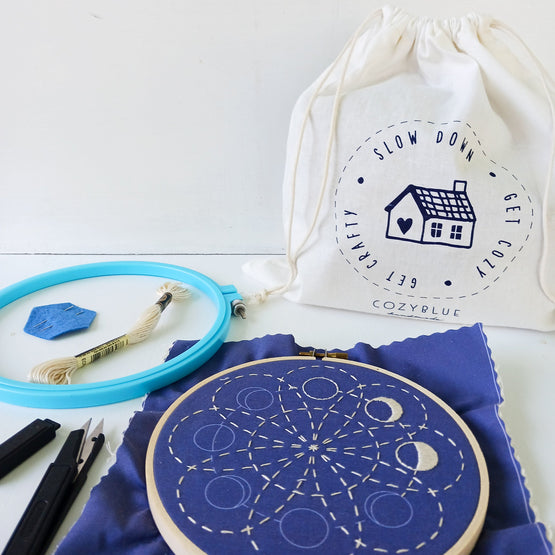 cotton drawstring project bag