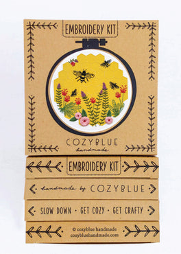 bee lovely embroidery kit