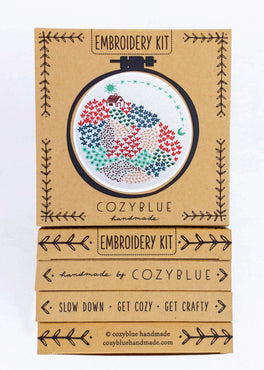 close to home embroidery kit