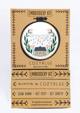 golden slumbers embroidery kit