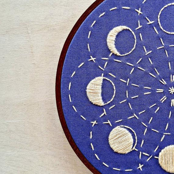 lunar blossom PDF embroidery pattern