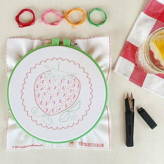 strawberry PDF pattern