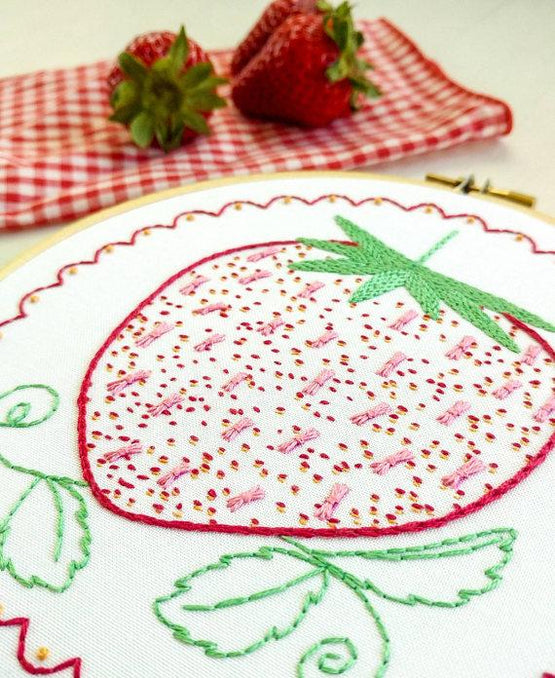 strawberry PDF pattern