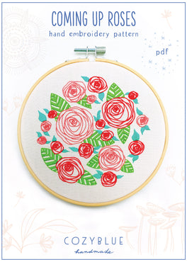 coming up roses PDF pattern