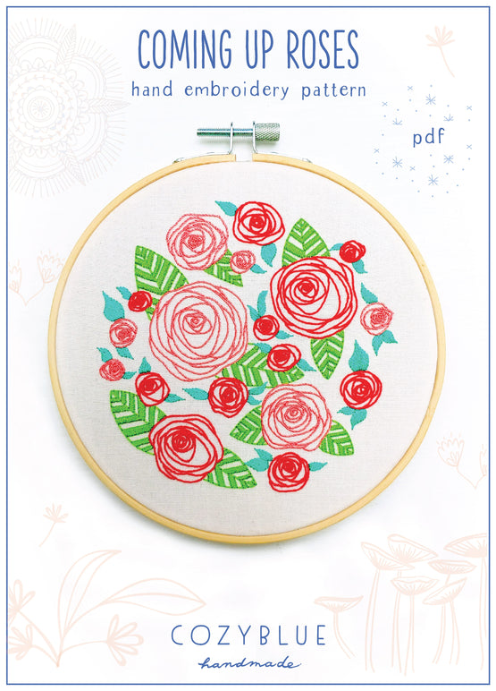 coming up roses PDF pattern