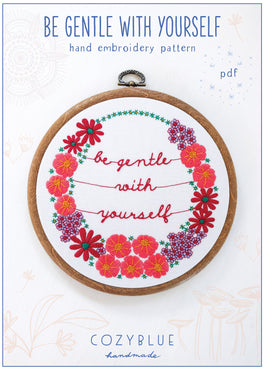 be gentle with yourself PDF pattern