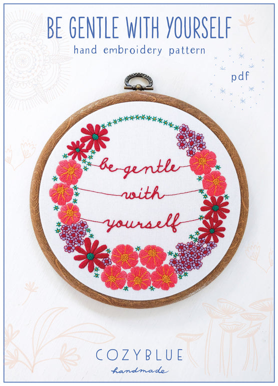 be gentle with yourself PDF pattern