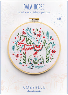 dala horse PDF pattern