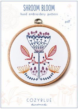 shroom bloom PDF pattern