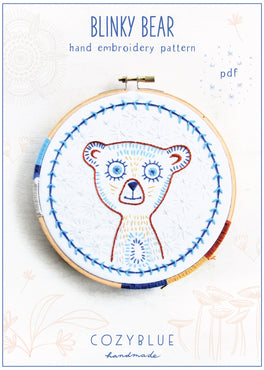 blinky bear PDF pattern