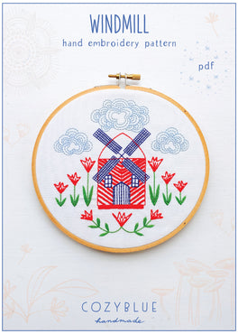 windmill PDF pattern