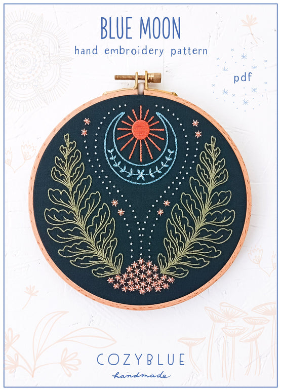 blue moon PDF pattern